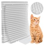 Petfolio 12 Pack Scat Mat for Cats - 16 x 13 Inch Cat Spike Mat with 1 Inch Spike is A Perfect Pet Training Mat Device for Cat Repellent Indoor & Outdoor to Deter Cats & Other Animals for All Seasons