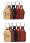 Highlark® Premium and Exclusive Leather Keychain | Key Ring Hook | Key Chain For Home, Office, Car & Bike | Heavy Duty Keychain for Men and Women ((Pack of 2(Set of 5))
