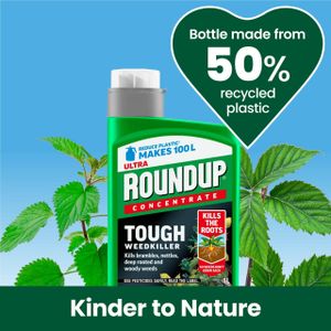 Roundup Ultra Tough Weedkiller Concentrate Liquid, 500ml