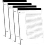 200 Sheets 4 Pads Writing Pad Legal