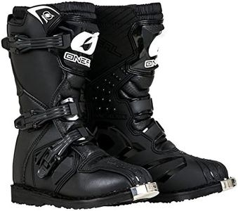 O'Neal - 0325-106 Boys New Logo Rider Boot (Black, Size 6)