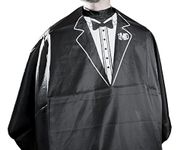 MD Barber Tuxedo Cape (White) by MD Barber