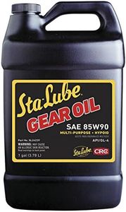 CRC Sta-Lube API/GL-4 Multi-Purpose Gear Oil 85W90, Sta-Lube, 1 Gallon, Hypoid Gear Oil, Yellow Metal Safe, Anti-Rust and Anti-Wear Ep Additives