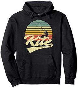 KITE Kiteboarding Kiting Kitesurfing Kitesurf Vintage Retro Sweat à Capuche