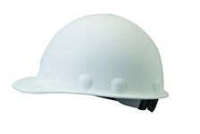 Fibre-Metal by Honeywell P2ARW01A000 Super Eight Ratchet Fiber Glass Cap Style Hard Hat, White by Honeywell