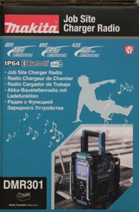 Makita Job Site Radio – DMR301 Portable Bluetooth Speaker