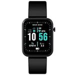 Reflex Active Smart Watch (Series 13) Bluetooth Watch for Men & Women Full Colour Touch Screen Long Lasting Battery Life Black Strap