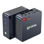 Gmktec Nucbox K2 Gaming Mini Pc Windows 11 Pro Amd Ryzen 7 7735Hs Up To 4.75Ghz 32Gb Ddr5 1Tb Pcie Ssd Amd Radeon 680M All In One Prebuilt Computer,2 X Hdmi,1X Usb4,4X Usb Ports,Wifi 6,Bt5.2-Black