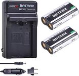 Batmax 2Pcs CR-V3 Battery + DC Charger for Olympus LB01 CRV3 LB-01 C3000 C3040 40Z C-2100UZ C-211 C-211Z C-3000 C-3030 C-3030Z C-3040Z C-4000 C-5050 C-5050Z C-700 D510 Cameras