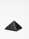 N&D Store Polished Shungite Pyramid 5 cm (2inch), Home Protection, Shungite Stone Figure, Home Decor, Healing Crystal Pyramid