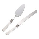 CATHYLIN REVERIE Collection Wedding Cake Knife and Server Set, Vintage Dessert Server, Cake Cutting Set, Wedding Gift