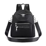 Backpack Purse for Women Girls Fashion Small Backpack Anti-Theft Casual Travel Daypack Shoulder bag Black