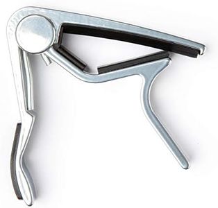 DUNLOP Acoustic Trigger, Curved, Nickel Guitar Capo (83CN)