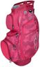 Sun Mountain Women's Diva Lightweight Cart Golf Bag 14-Way Top - 8 Pockets, Smart Dual Strap System, Push-Electric-Riding Cart Compatible Compression Base, 2025 Model - Rose-Pink Camo