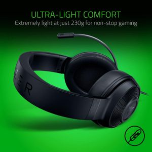 Razer Kraken X Lite Gaming Headset – Lightweight Over-Ear Audio