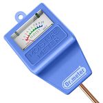 Soil Moisture Meter Tester for Plants: Dr.meter Hygrometer Moisture Sensor for Houseplants Indoor Outdoor Garden Lawn Use - Plant Water Gauge Test Kit - No Battery Needed