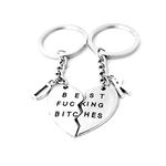 Best Bitches Keychains Set,Best Bitches, Best Friend, Friendship gifts, Keychain Sister keychain Gifts for best friends,BFF gift