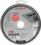 Bosch Professional 2608603255 10 x Cutting Discs for Inox Rapido WA 60 T BF (for Stainless Steel, Ø 125 mm, Straight, Accessories for Angle Grinders), White, 125mm x 1mm x 22.23mm