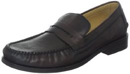 FRYE Men's Douglas Penny Hammered LoaferDark Brown11 M US