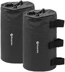 Anavim Canopy Water Weights Bag, Leg Weights for Pop up Canopy 2pcs-Pack Black