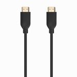 AISENS - A120-0731 - HDMI Cable V2.0 CCS Premium High Speed/Hec 4K@60Hz 18Gbps, A/M-A/M, Black, 2.0M