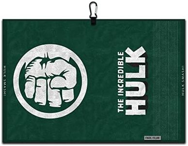 Team Effort Face/Club Jacquard Towel Marvel Hulk