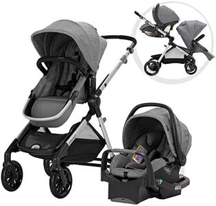Evenflo Gold SensorSafe Pivot Xpand Smart Modular Travel System - Moonstone