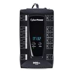 CyberPower AVRG900LCD Intelligent LCD UPS Battery Backup, 900VA/480W, 12 Outlets, AVR, Compact, UL Certified