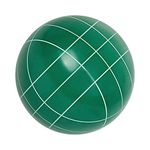 Aivalas Replacement Bocce Ball,90mm Bocce Ball with Straight line Pattern(Green)