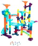 B. toys – Marble Run Toy Set – 62-Piece Interactive STEM Toy Featuring Lights, Sounds, and Modular Track Designs – Enhances Creativity, Early Engineering Skills – Ages 3 and Up