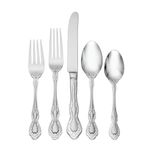 Oneida F019065AL20 Mandolina 65-Piece Fine Flatware Set, Service for 12