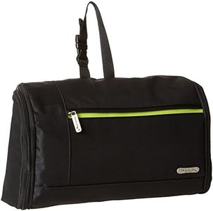 Travelon: Luggage Flat-Out Toiletry Kit, Black, One Size, Travelon Flat-Out Toiletry Kit Black