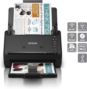 Epson WorkForce ES-500WII Wireless Duplex Document Scanner – Wi-Fi