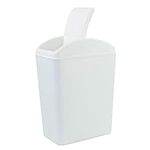 Qskely 4.5 Gallon Plastic Swing-Top