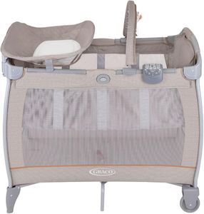 Graco Contour Electra Travel Cot – Portable Baby Playpen & Sleeper
