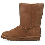 Bearpaw Women's Elle Short Wide Slouch Boots, Brown (Hickory Ii 220), 7 UK