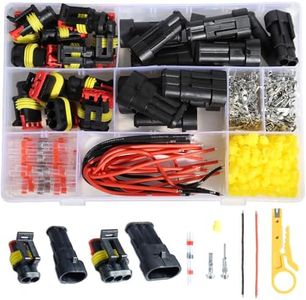 shengbowi Car Terminals Plug Male Female 16-20AWG Waterproof Automotive Connectors Disconnect Wiring 2/3Pin Electrical Wirem Kit Water Proof Series Way Marine Truck Boat Motorcycle