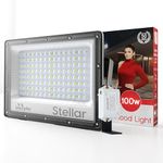 Murphy Steller 100W Led Waterproof with Auto On/Off Day Night Light Sensor Flood Light : Pack of 1 (Cool White, BIS Approved)