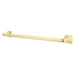 Pfister Bruxie Bath Towel Bar for Bathroom, 24-Inch, Wall-Mounted, Screw-in, Brushed Gold Finish, BTBBIE2BG