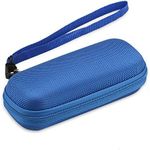 AGPTEK Carrying Case, EVA Zipper Carrying Hard Case Cover for Digital Voice Recorders, MP3 Players, USB Cable, Earphones-Bose QC20, Memory Cards, U Disk, Blue