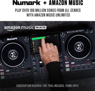 Numark Mixstream Pro+ DJ Controller – Standalone Performance Deck