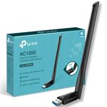 TP-Link AC1300 High Gain USB 3.0 Wi-Fi Dongle, Dual Band MU-MIMO Wi-Fi Adapter with 5dBi Antenna for PC/Desktop/Laptop, Supports Windows 11/10/8.1/8/7 (Archer T3U Plus)