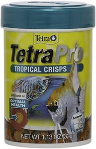 Tetra Pro Tropical Crisps, Fish Food with Biotin, Support's Fishes Immune System, Advanced Clear Water Formula, 1.13oz/32g