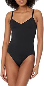 Seafolly Women's Standard Solid Sweetheart One Piece Swimsuit, Eco Collective Black, 12