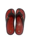 Acupressure Slipper for Unisex-Foot Massage/Relax (Red, numeric_9)