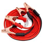 JB Export Car Heavy Duty Auto Jumper Cable Booster Wire Clamp with Alligator Wire Emergency Car Battery Charging Booster Cables for Truck Battery Chargers to Start for Engine (7ft, 500 AMP)