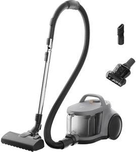Electrolux, Animal 500, EL51A2UG Aspirateur sans Sac, Brosse Turbo spéciale Poils d’Animaux, Technologie cyclonique Anti-Bouchons, Filtration HEPA, Bac à poussière 2L, Rayon d’Action 9m, 78dB, Gris