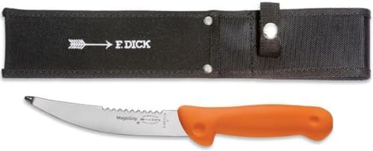 F.Dick MagicGrip Field Dressing/Gut and Tripe Knife with Knife Sheath, 15 cm