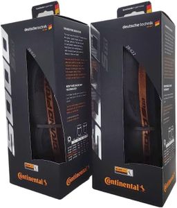 Continental Grand Prix 5000 S TR 700x28 Black/Transparent - Tubeless Ready - Pack of 2 Tires