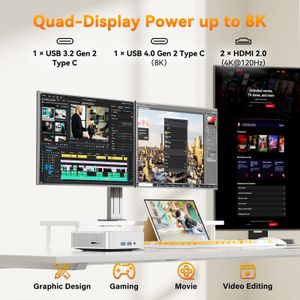 GEEKOM A6 Mini PC – Ryzen 7, 32GB RAM, 1TB SSD